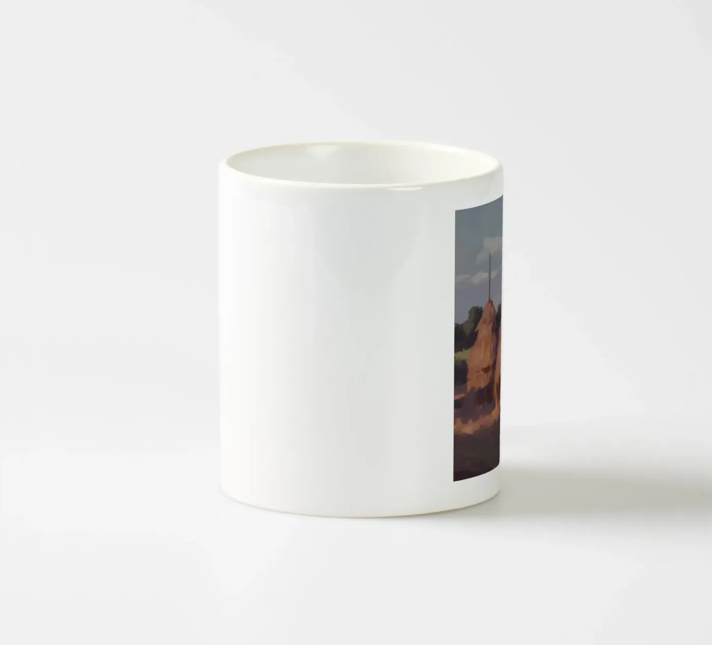 Twin Haystack Toil ceramic mug by Celestial Harmony