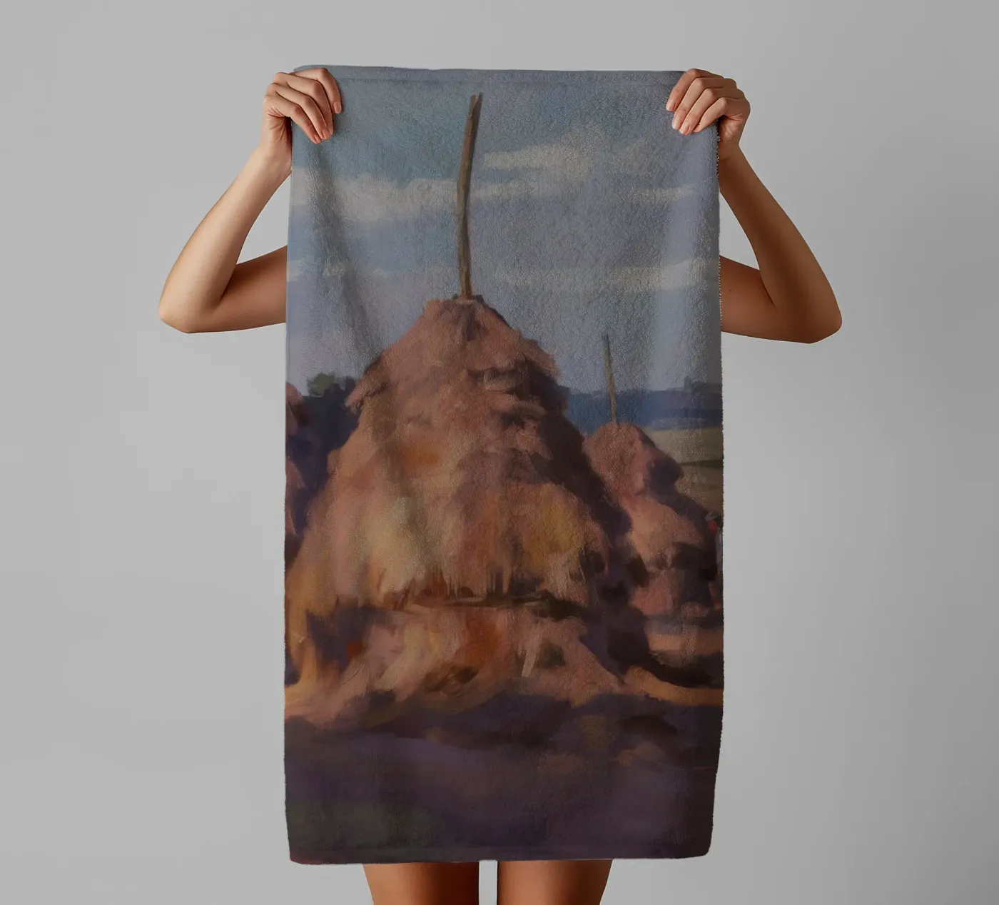 Twin Haystack Toil towel by Celestial Harmony