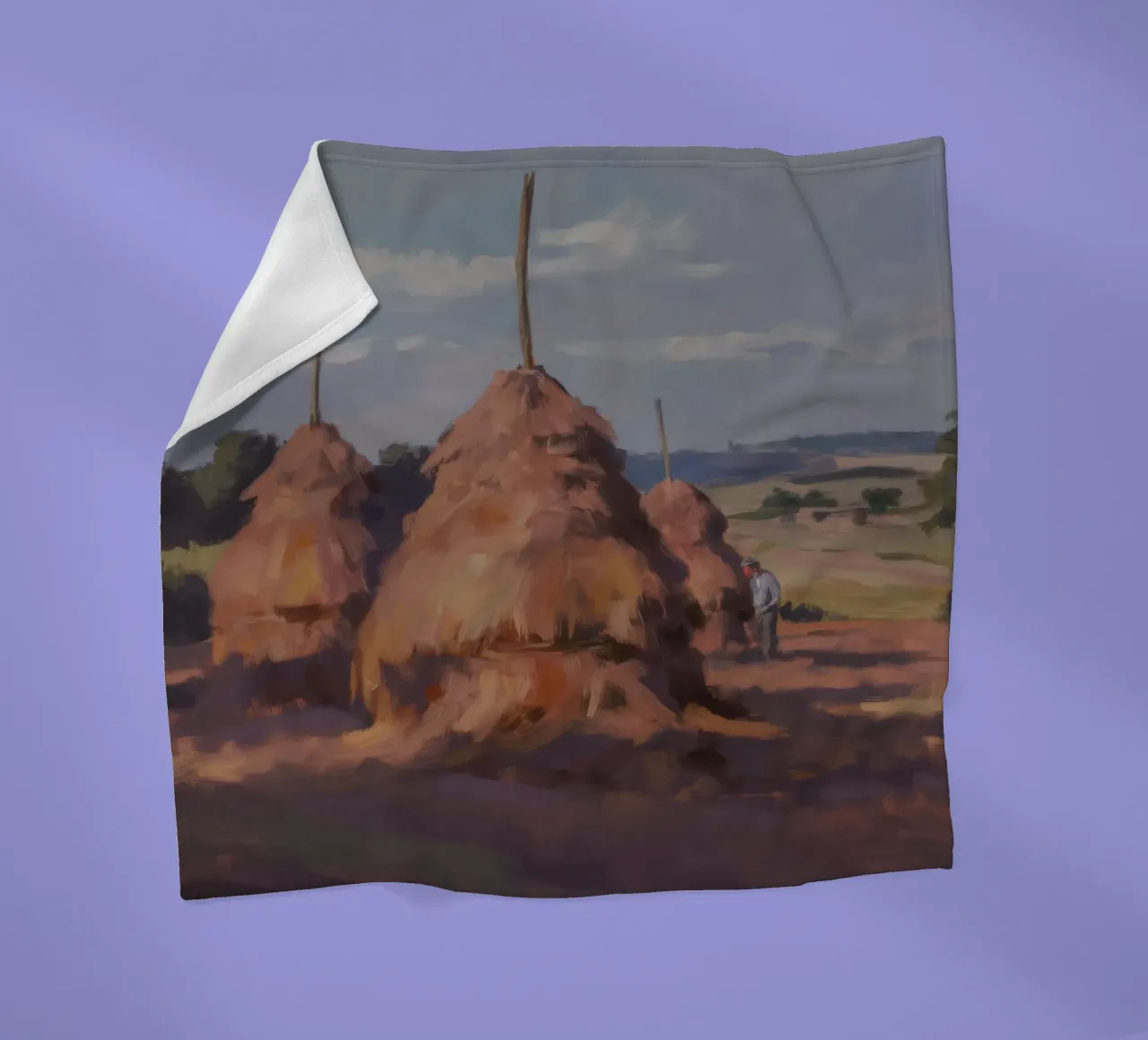 Fatica del pagliaio gemello coperta in pile da Celestial Harmony