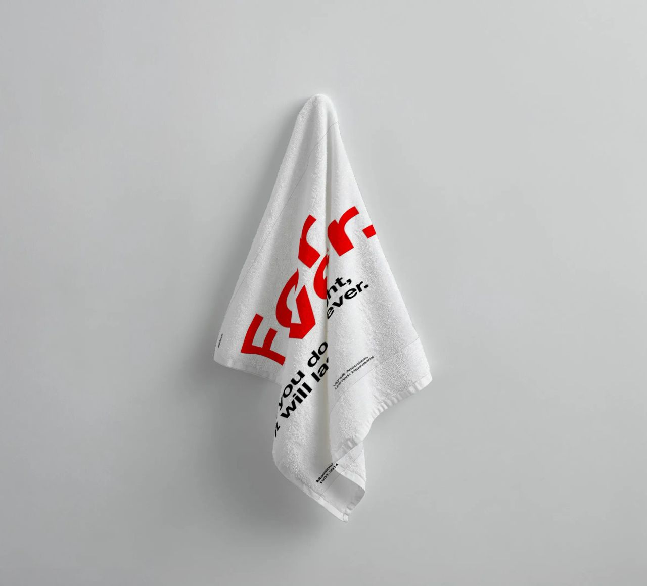 if you do it right,it will last forever. towel by Andara shop