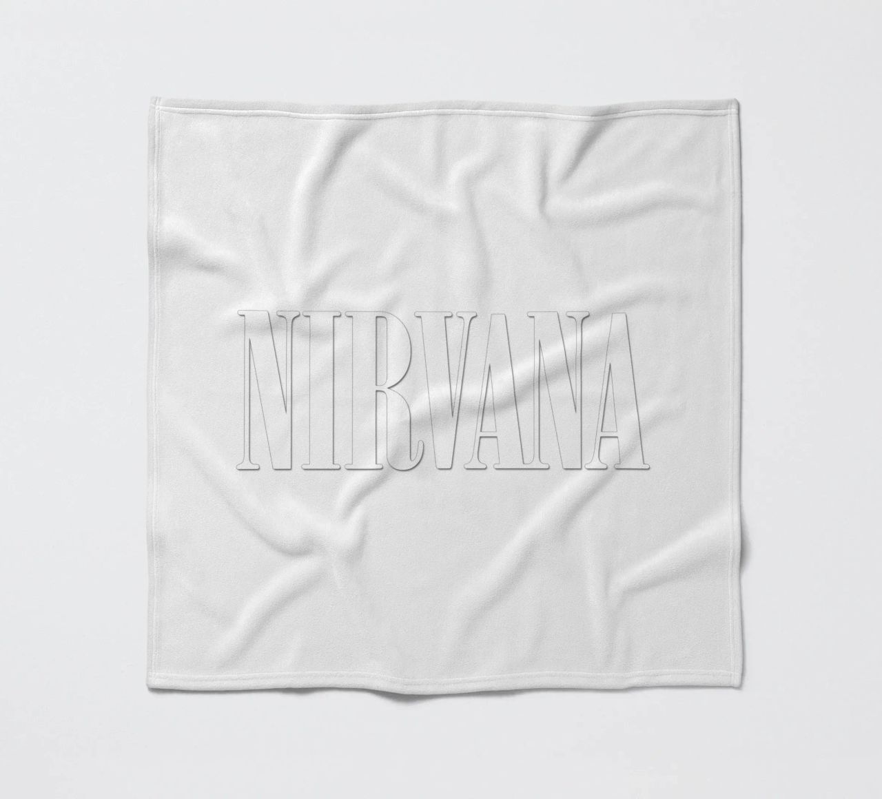 White Text Only coperta in pile da Has Fab