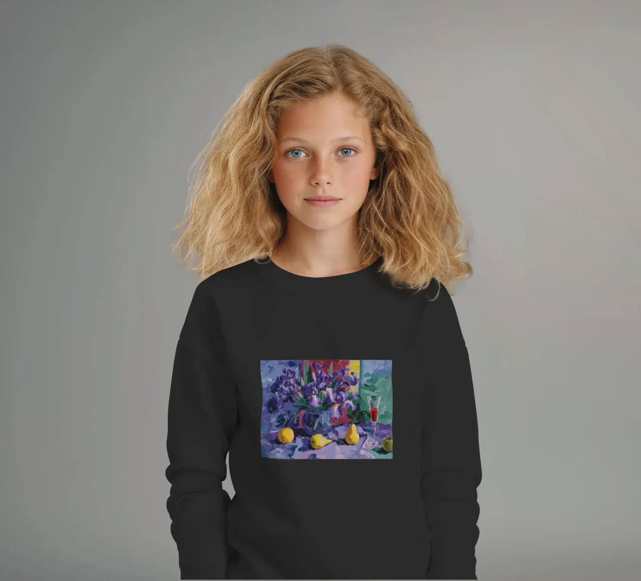 Tulip Zest Radiance Kinder Sweatshirt von Celestial Harmony