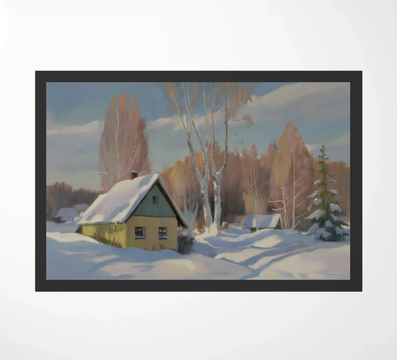 Cottage Birch Snow zerbino da Celestial Harmony