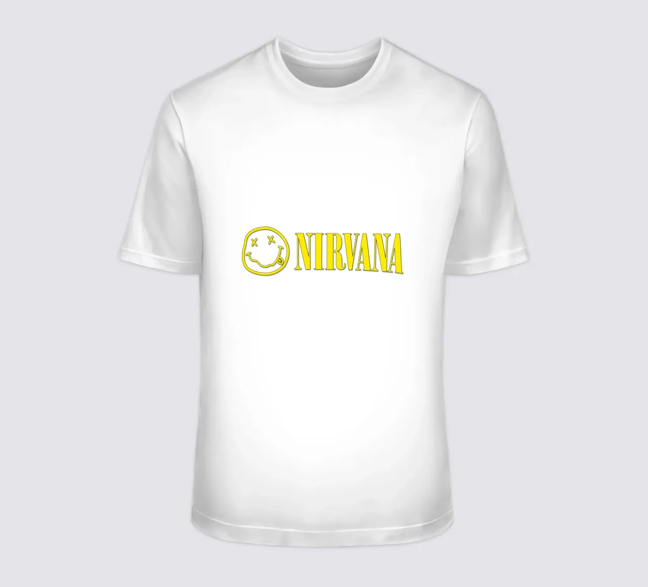 Logo And Text Nirvana Poster t-shirt da Has Fab