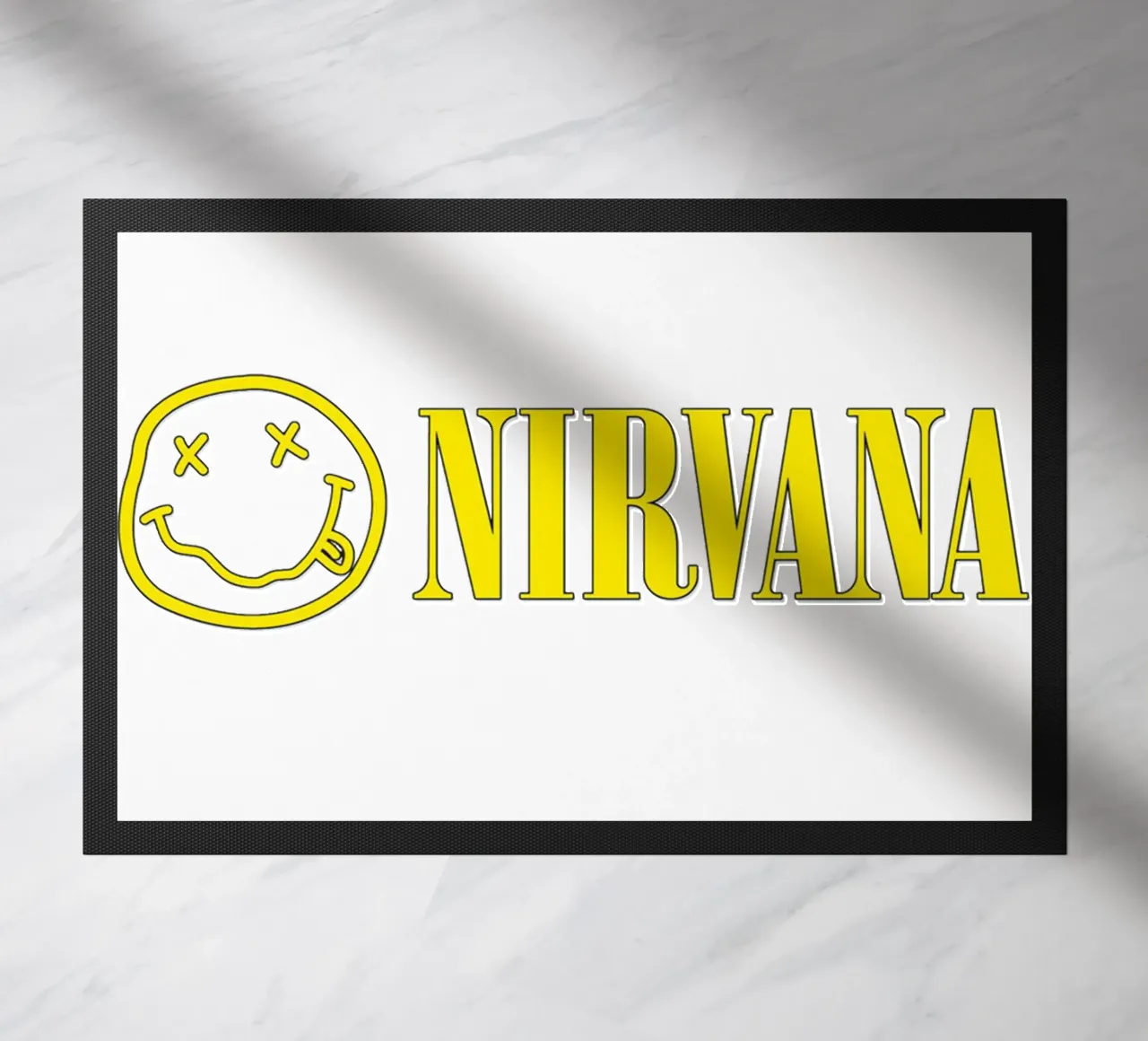 Logo And Text Nirvana Poster zerbino da Has Fab