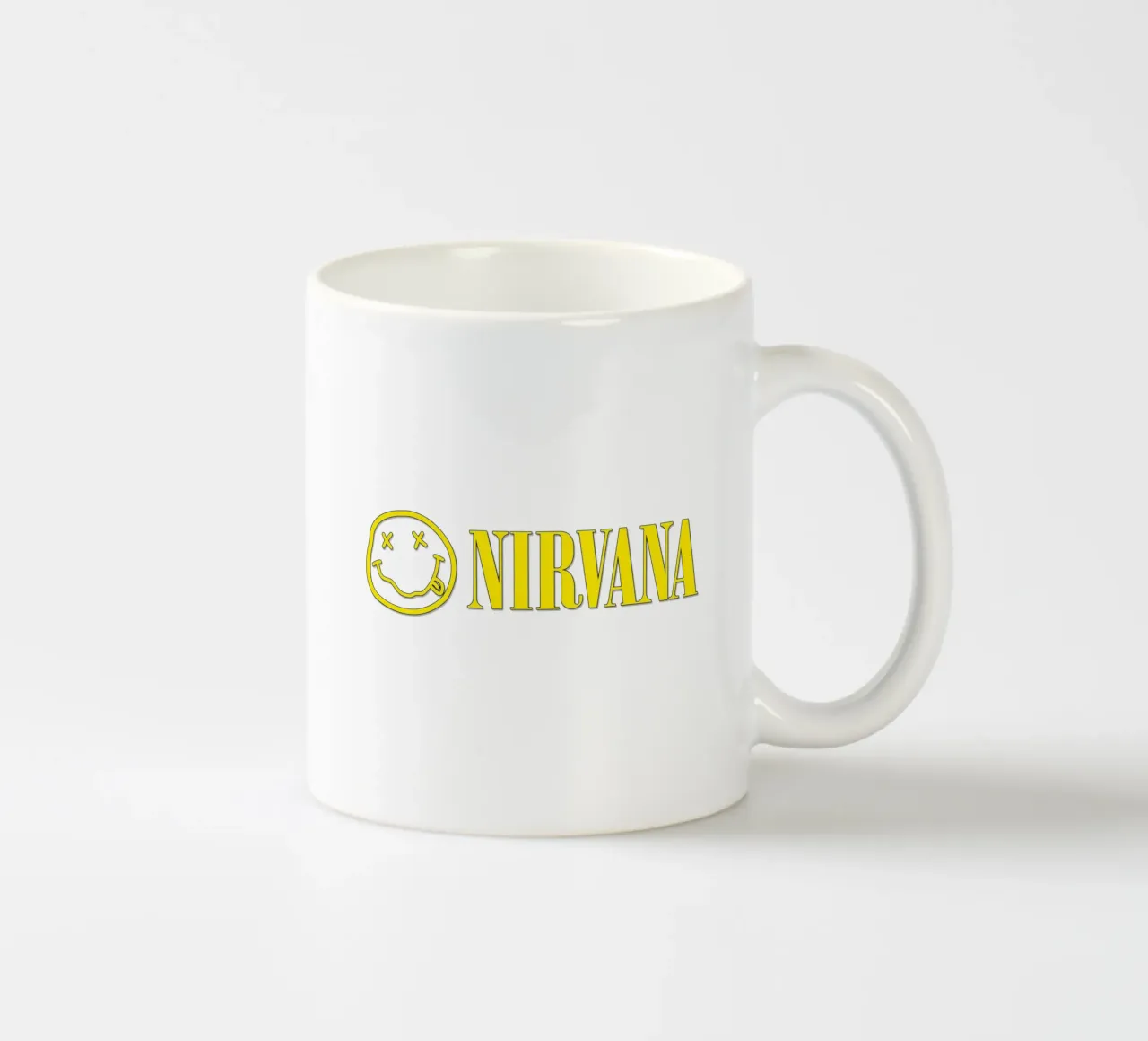 Logo And Text Nirvana Poster tazza in ceramica da Has Fab