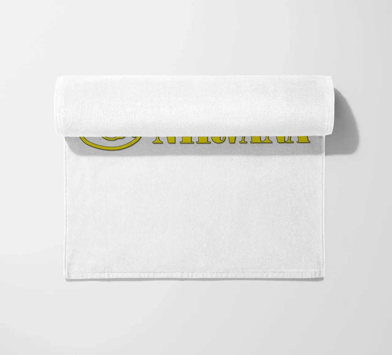 Logo And Text Nirvana Poster telo mare da Has Fab