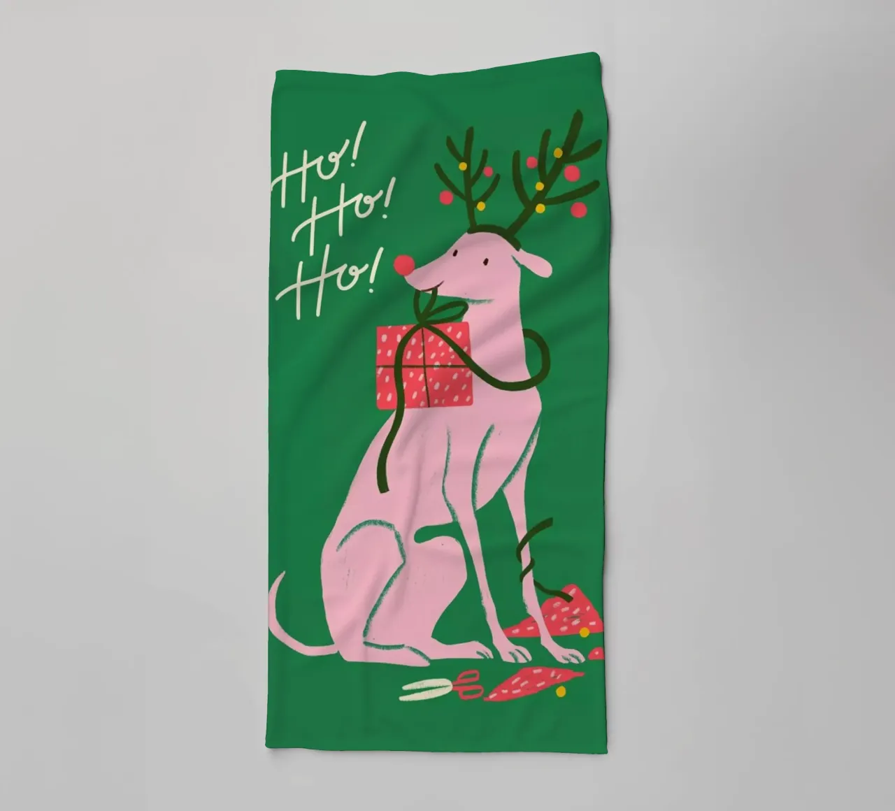 Rudolph The Good Boy asciugamano da bagno da Studio One