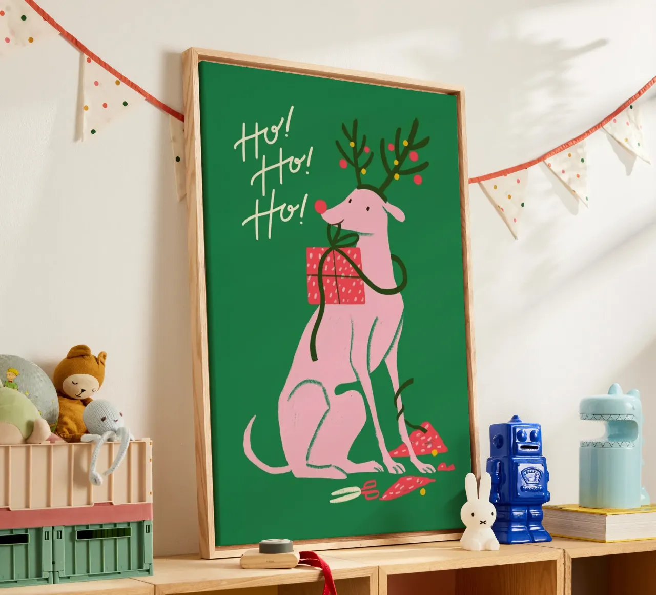 Rudolph The Good Boy tela con Cornice a cassetta da Studio One