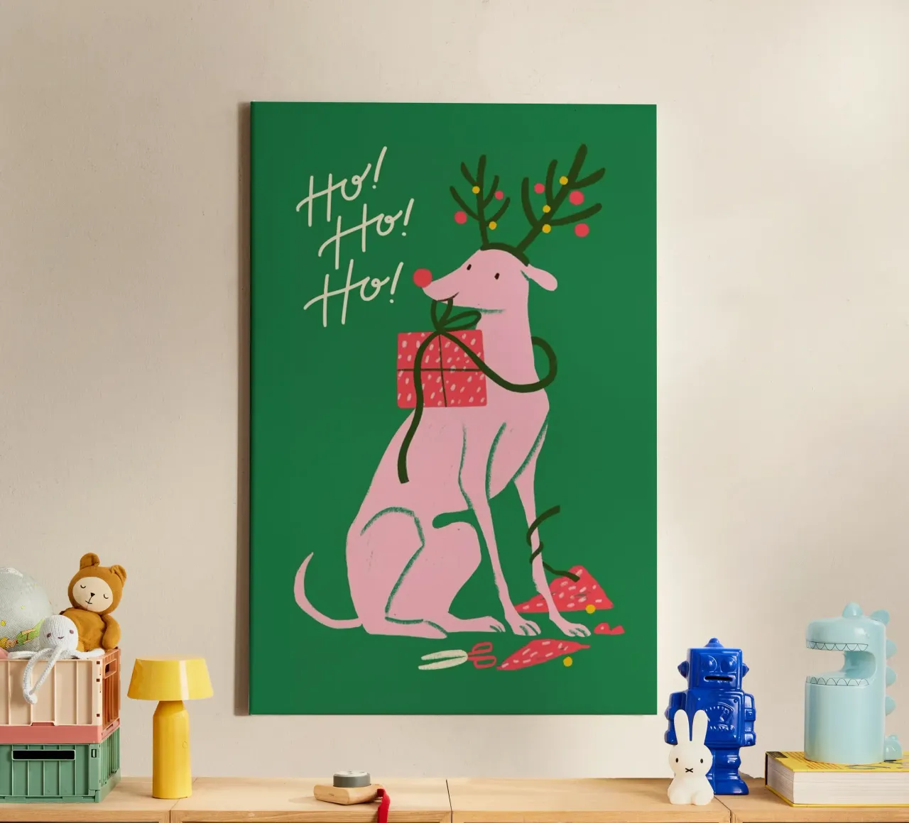 Rudolph The Good Boy tela con Cornice a cassetta da Studio One