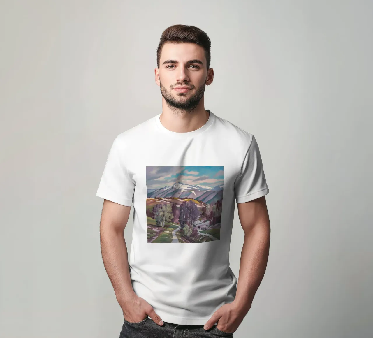 Passaggio del picco della valle t-shirt da Celestial Harmony