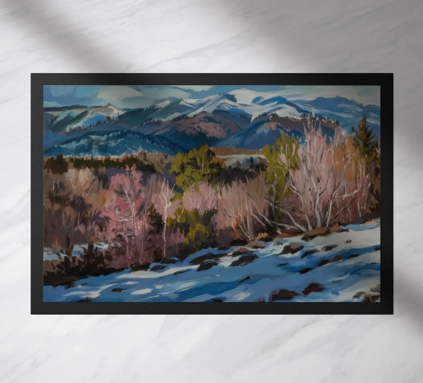 River Rock Peaks deurmat van Celestial Harmony