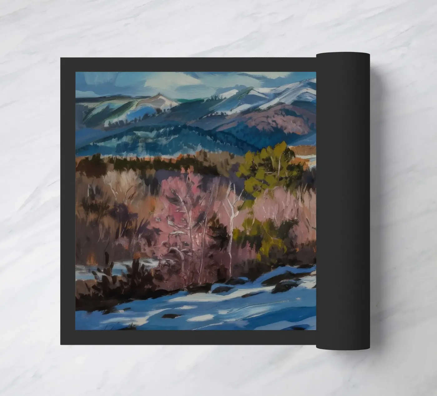 River Rock Peaks deurmat van Celestial Harmony