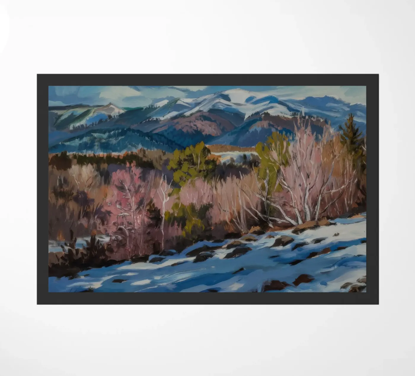 River Rock Peaks deurmat van Celestial Harmony