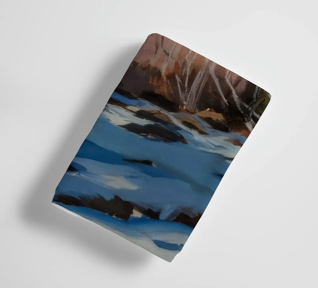 Picchi di roccia del fiume asciugamano da bagno da Celestial Harmony