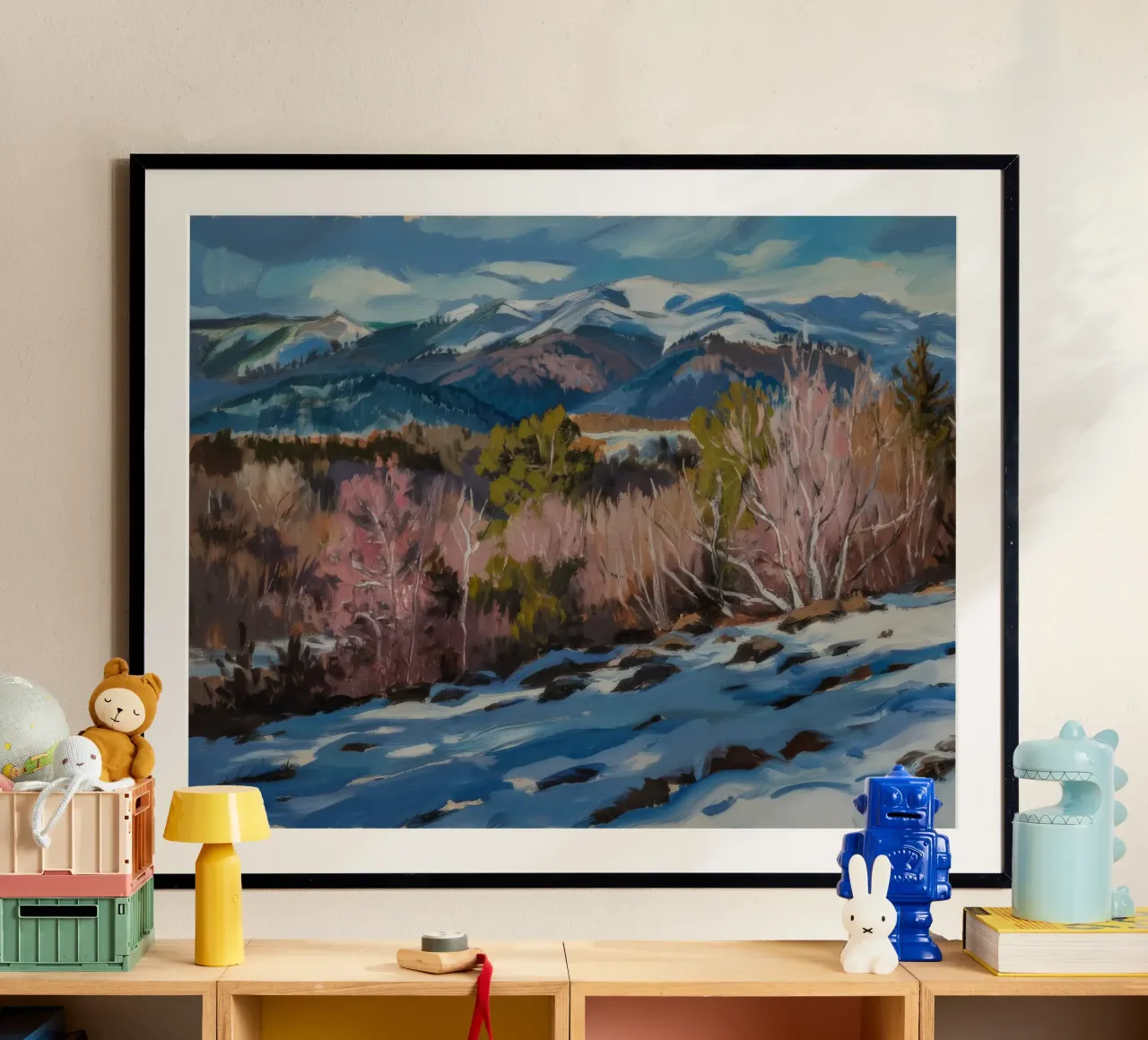 Rotspieken poster van Celestial Harmony