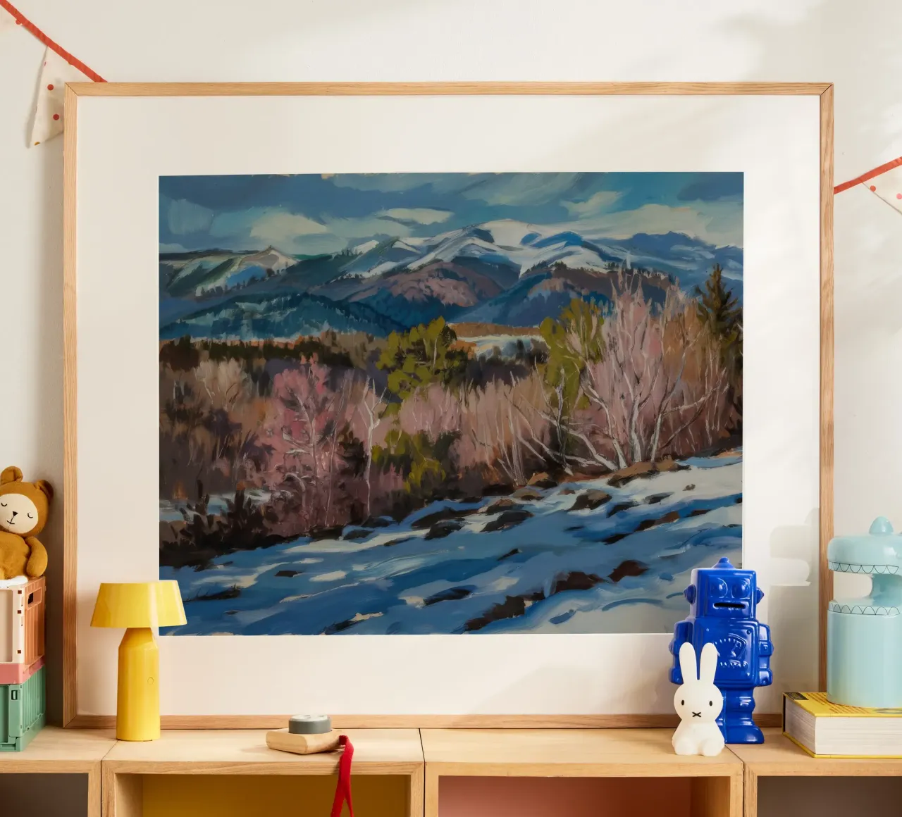 Rotspieken poster van Celestial Harmony