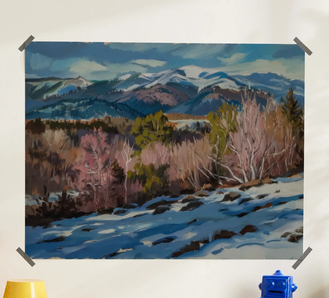 Rotspieken poster van Celestial Harmony