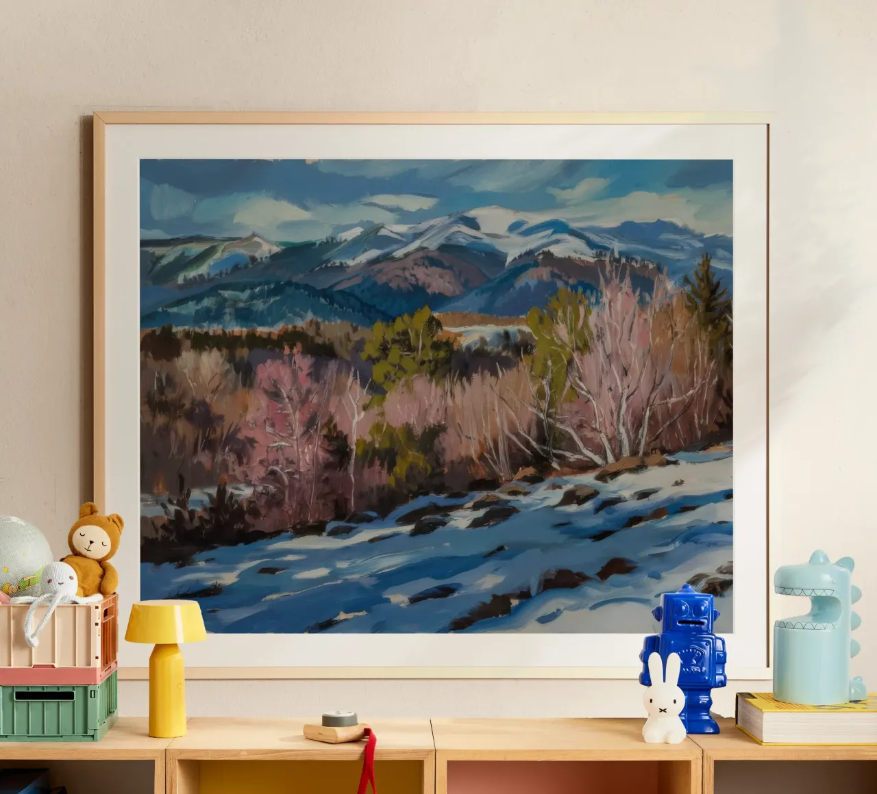 Rotspieken poster van Celestial Harmony