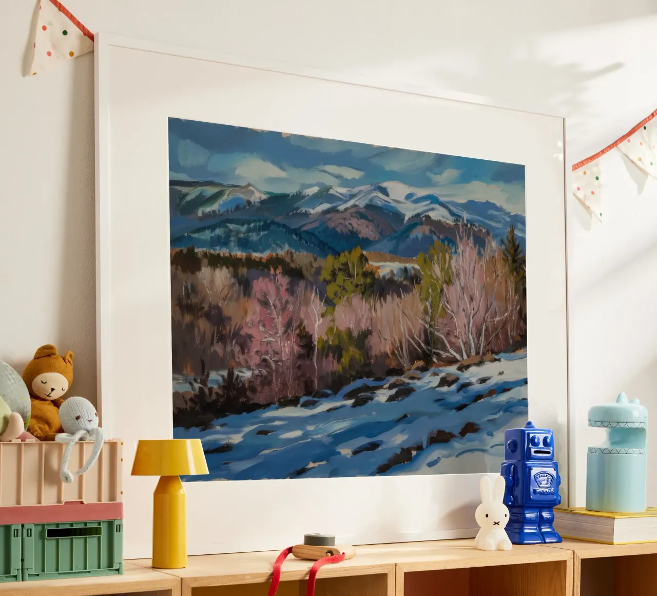 Rotspieken poster van Celestial Harmony