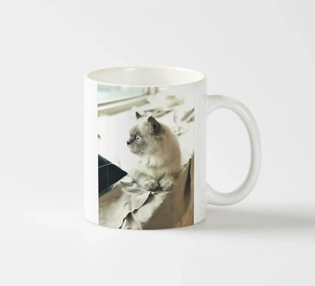 zonlicht kat rustend keramische mok van animal story home