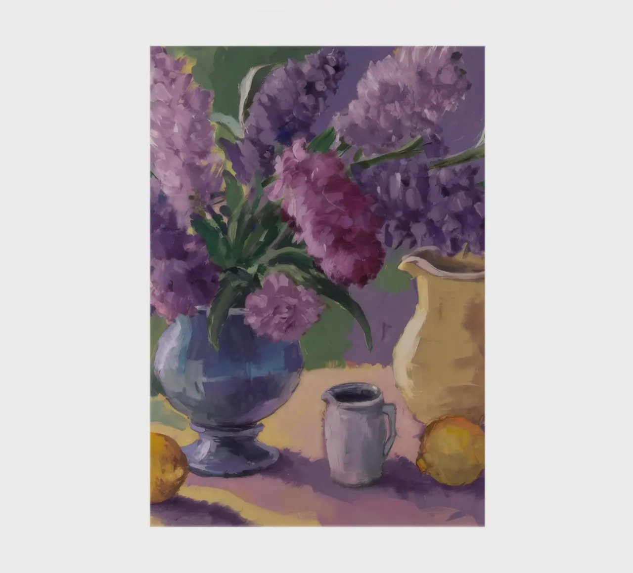 Lilac Pitcher Harmony notebook by Celestial Harmony