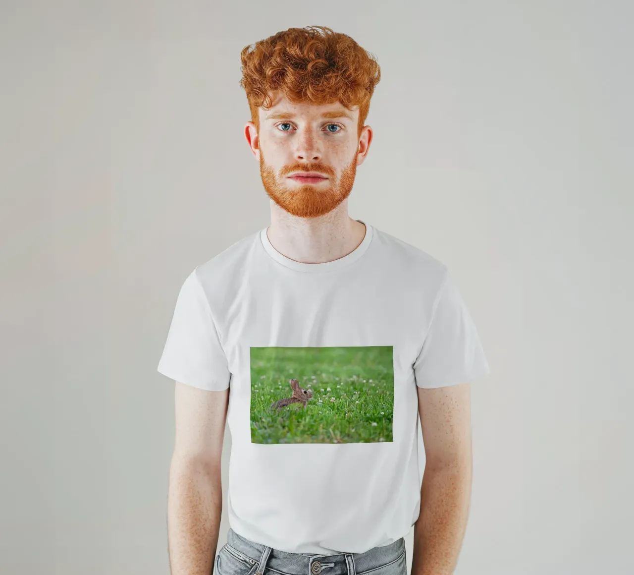 trifoglio di coniglio t-shirt da animal story home
