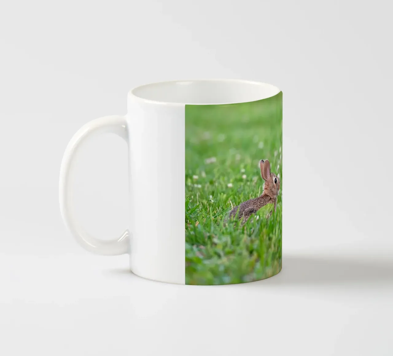 trifoglio di coniglio tazza in ceramica da animal story home