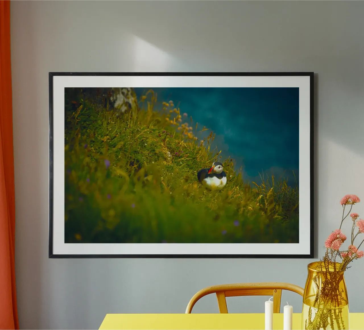 pulcinella di mare uccello marino poster da animal story home