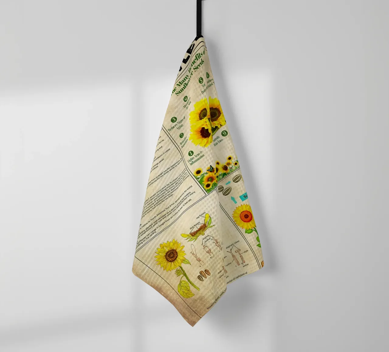 Sunflower Knowledge torchon de Maritiknowled