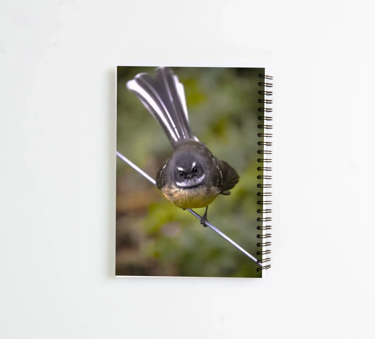 petit oiseau en queue de pie carnet à spirale de animal story home