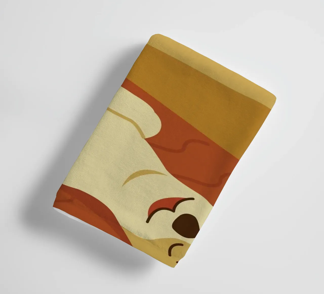 cane e gatto si rilassano asciugamano da bagno da animal story home