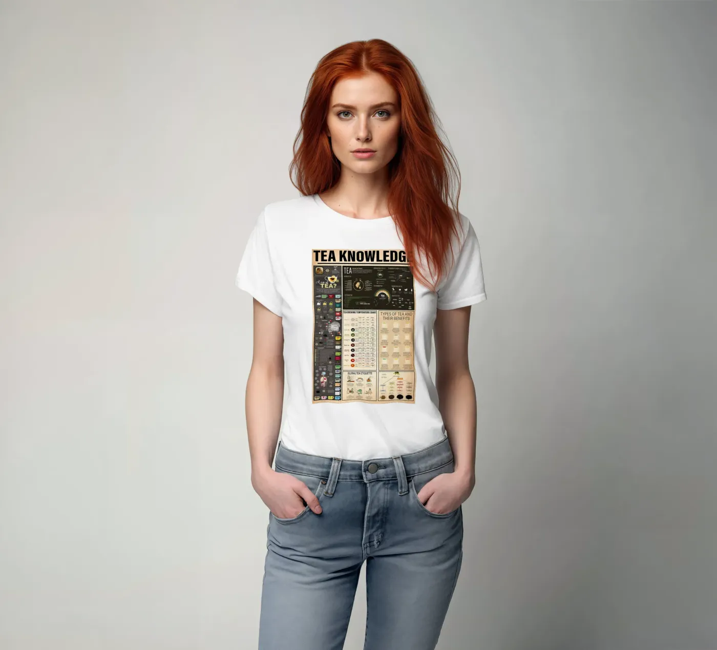 Tea Knowledge t-shirt by Maritiknowled