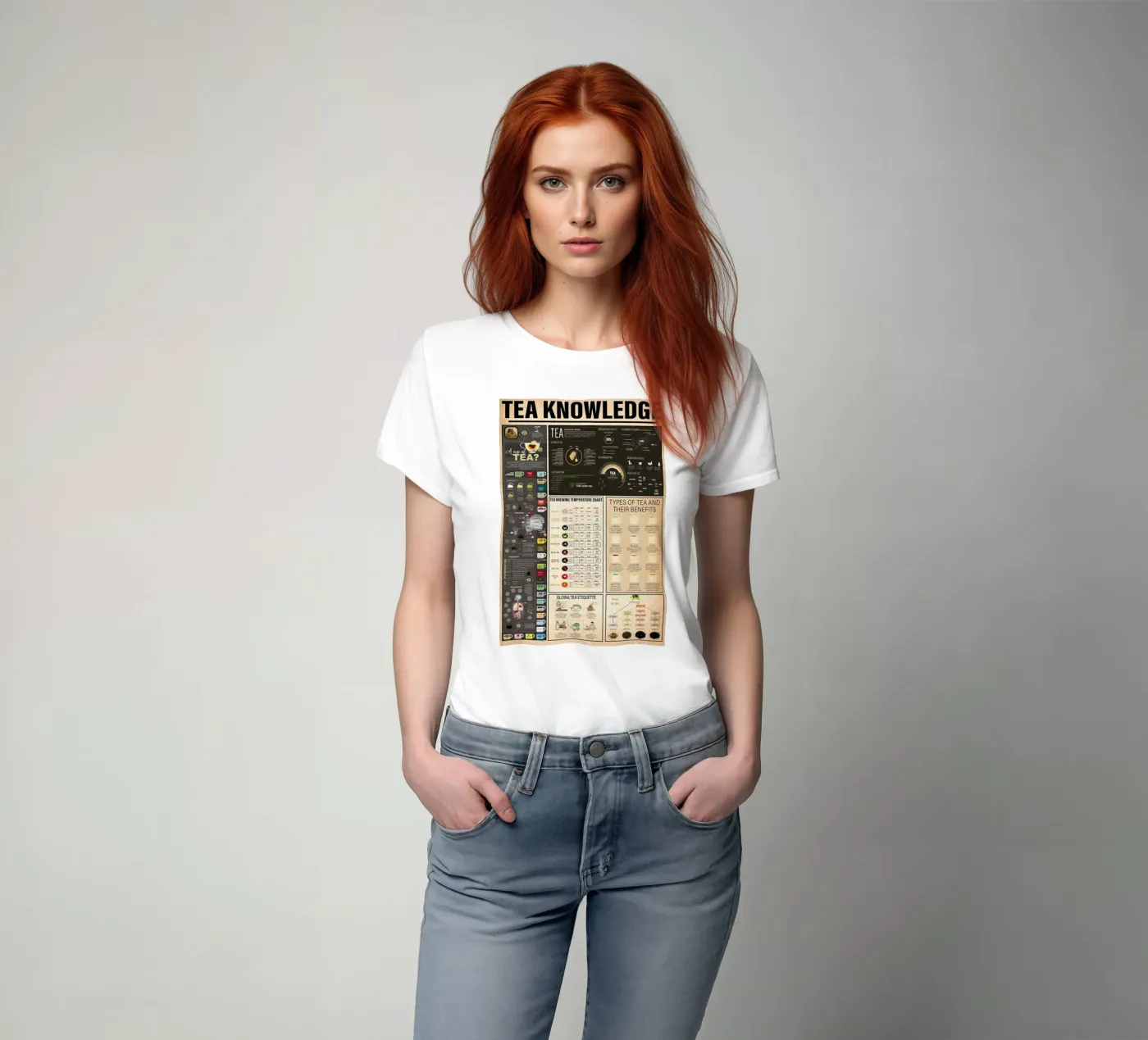 Tea Knowledge t-shirt by Maritiknowled
