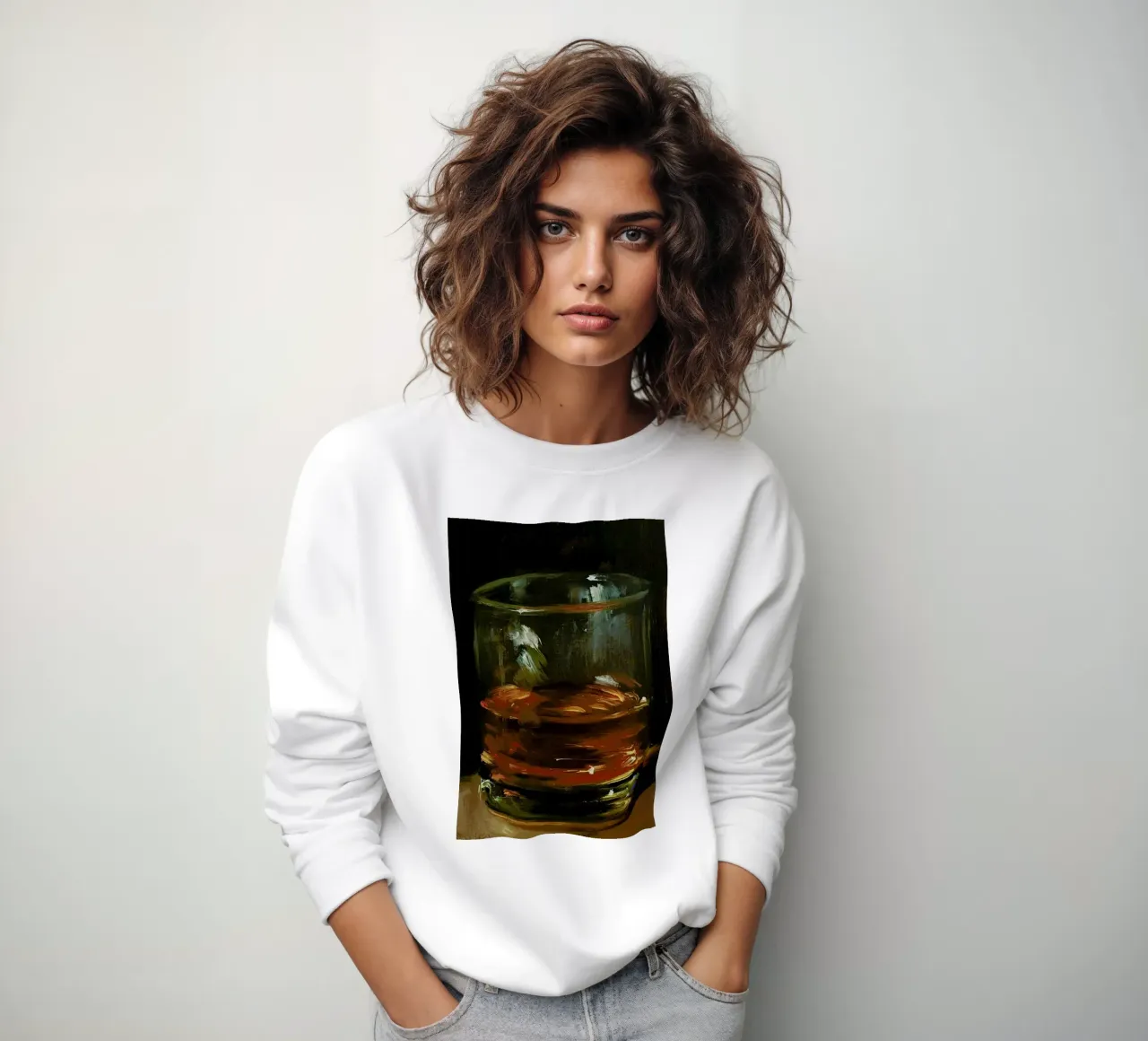 Glass Of Whiskey felpa da Noah Verrier
