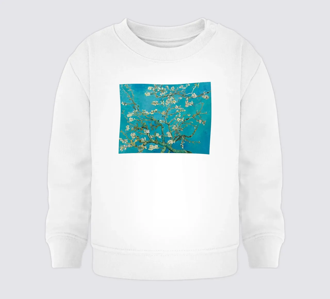 Mandorli in fiore - Vincent van Gogh felpa neonato da Sylviepaint