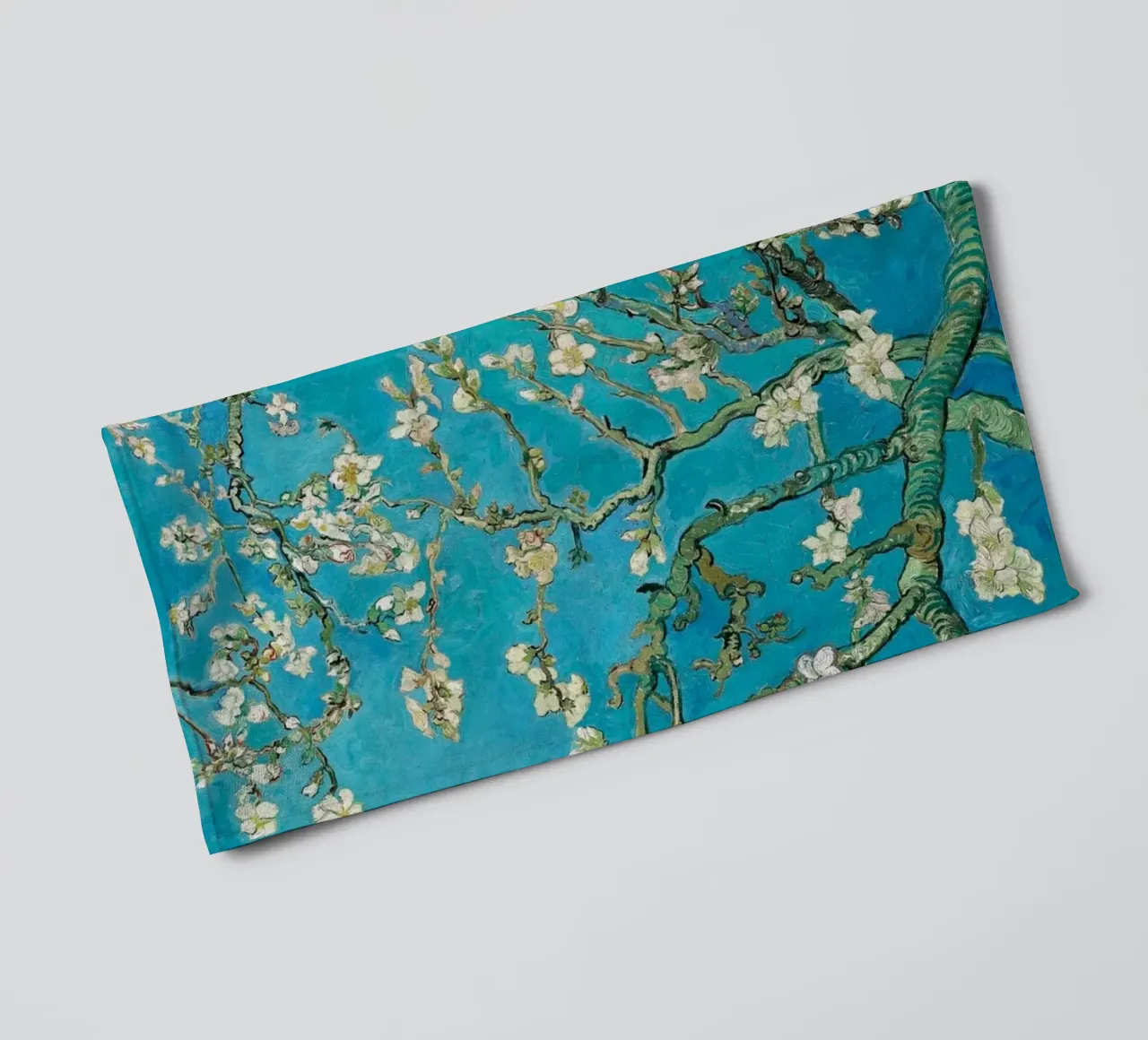 Mandorli in fiore - Vincent van Gogh asciugamano da bagno da Sylviepaint