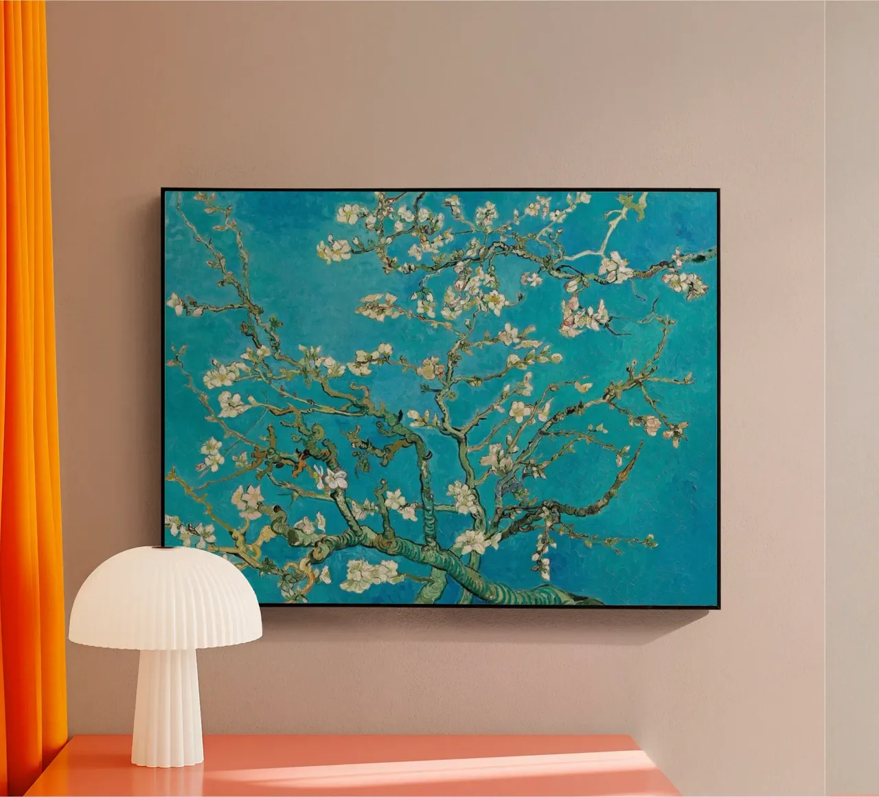 Mandorli in fiore - Vincent van Gogh plexiglass da Sylviepaint