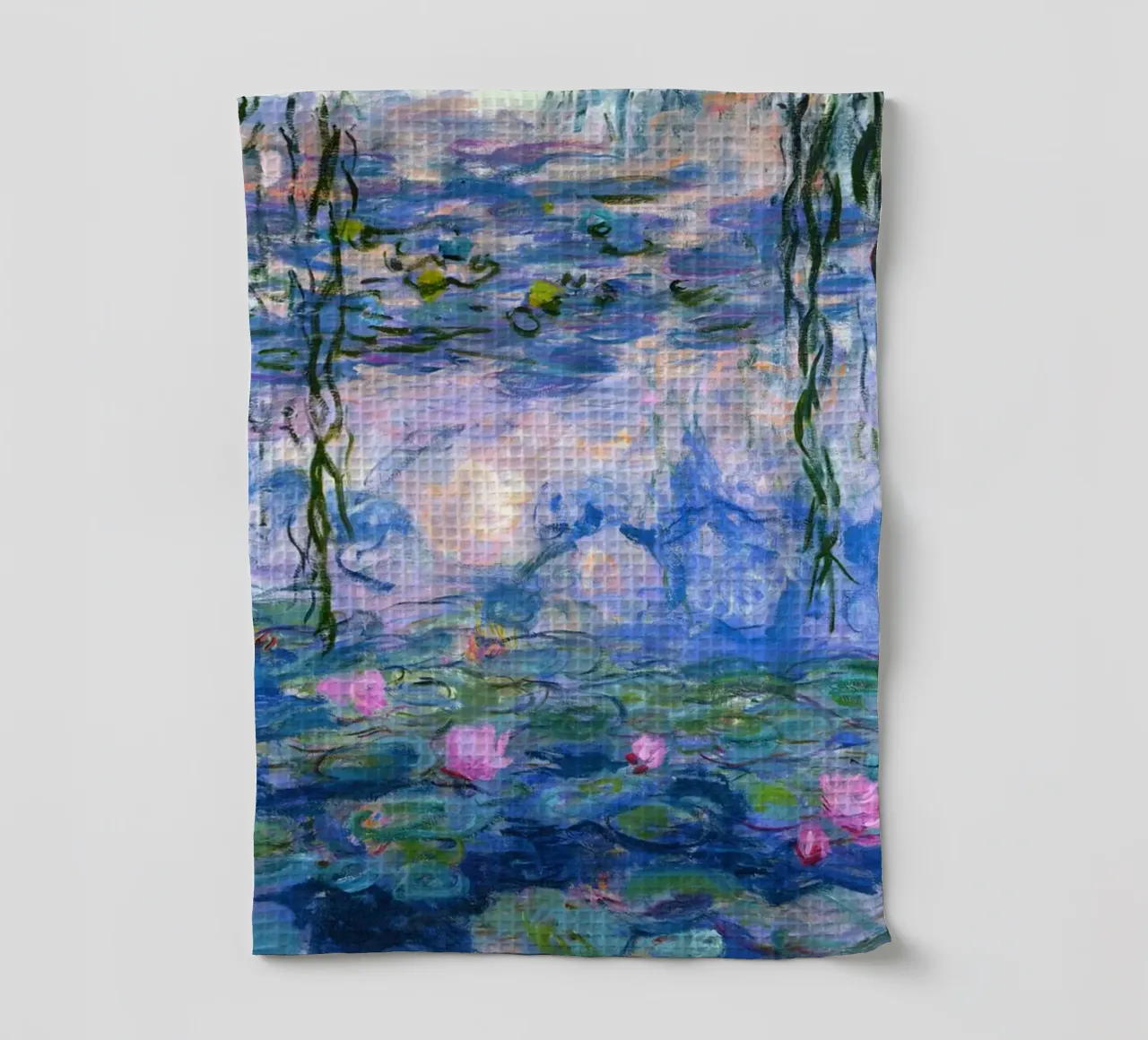 Monet - Fiore di loto canovaccio da cucina da Günstiger Laden