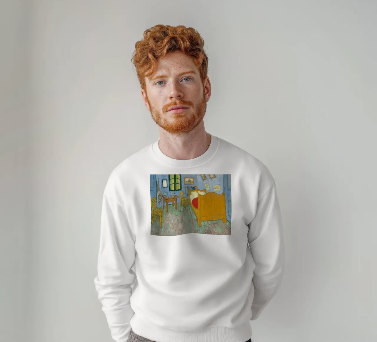 Camera da letto ad Arles - Vincent van Gogh felpa da Sylviepaint