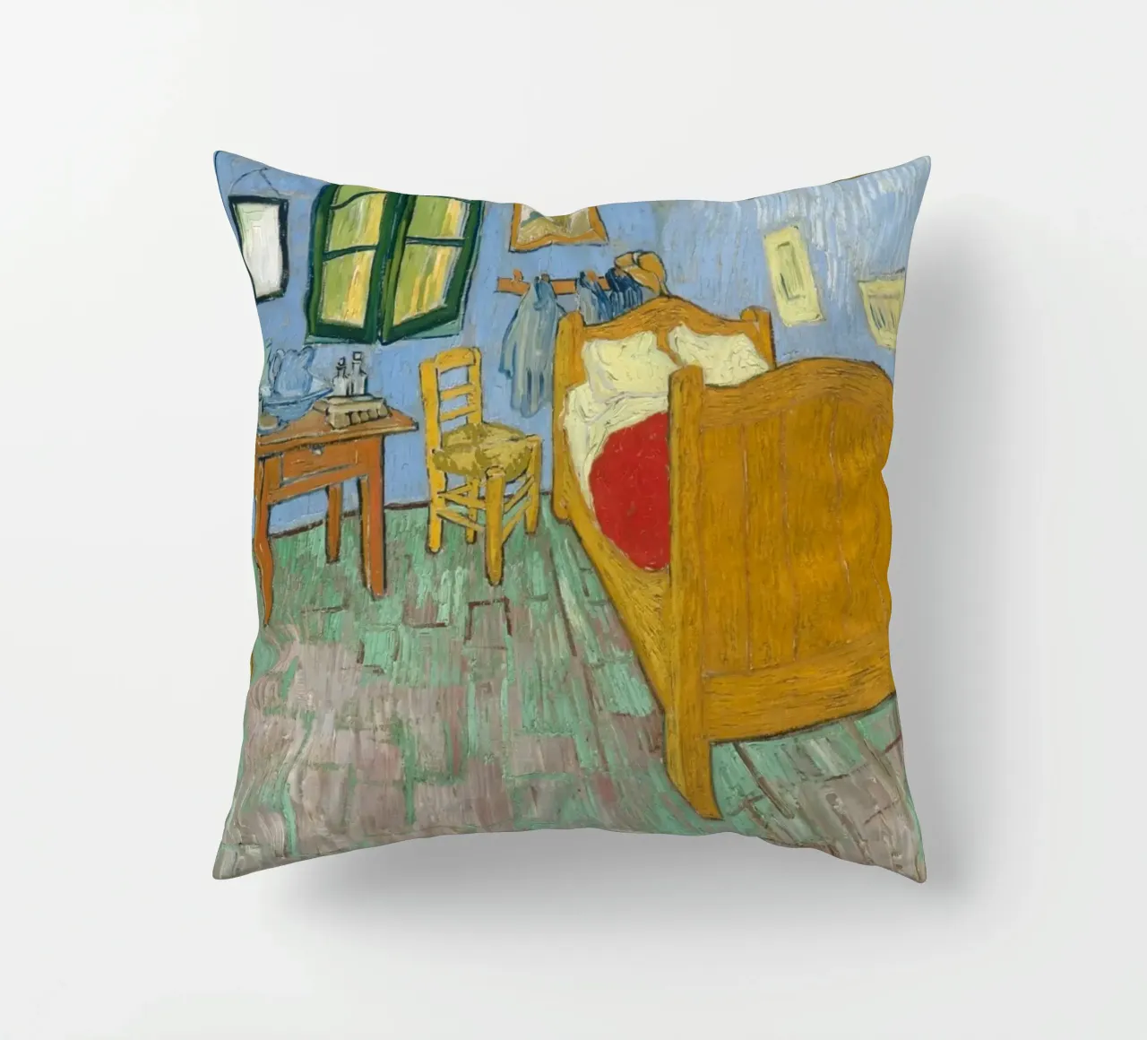 Camera da letto ad Arles - Vincent van Gogh cuscino da Sylviepaint