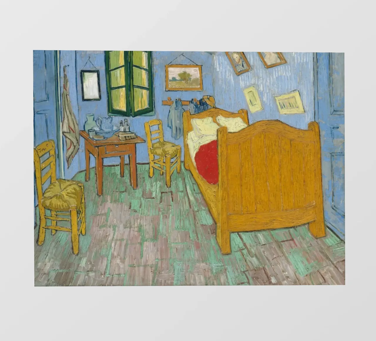 Camera da letto ad Arles - Vincent van Gogh pellicola backlit da Sylviepaint