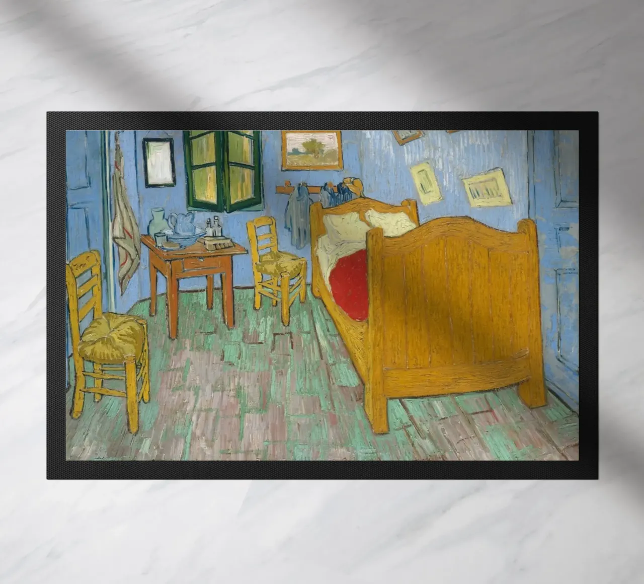 Camera da letto ad Arles - Vincent van Gogh zerbino da Sylviepaint