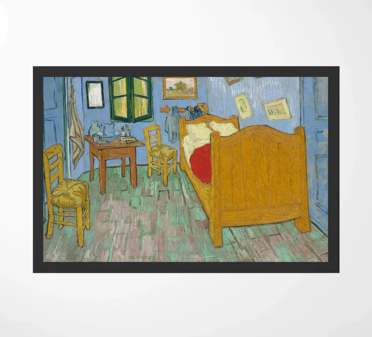 Camera da letto ad Arles - Vincent van Gogh zerbino da Sylviepaint