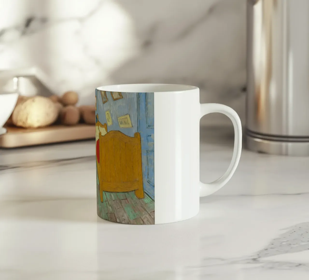 Camera da letto ad Arles - Vincent van Gogh tazza in ceramica da Sylviepaint