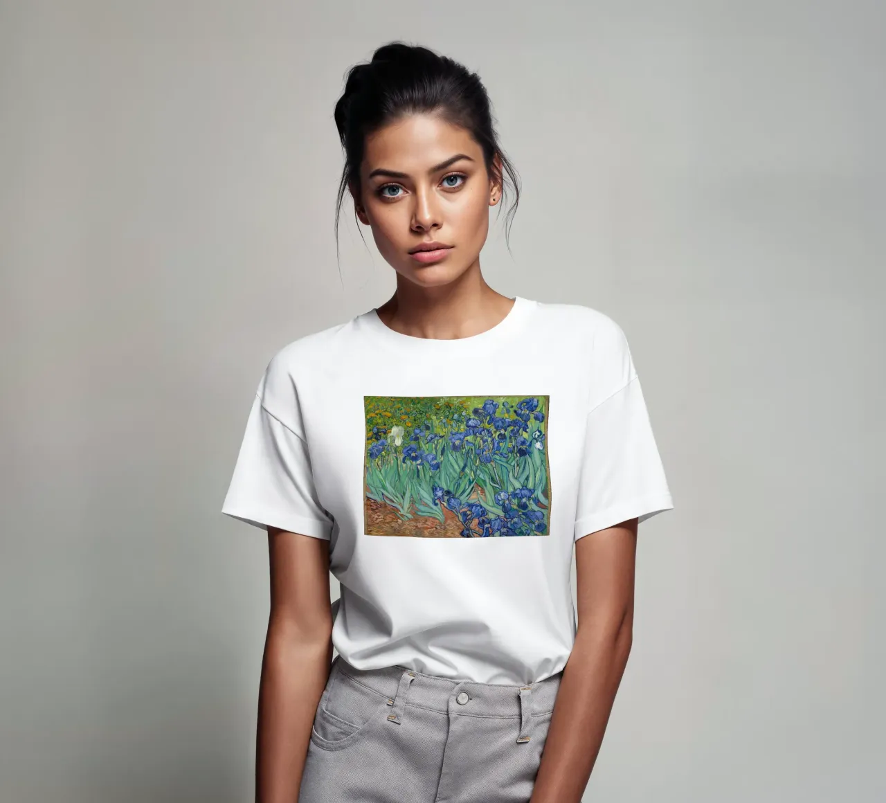 Iris - Vincent van Gogh t-shirt da Sylviepaint