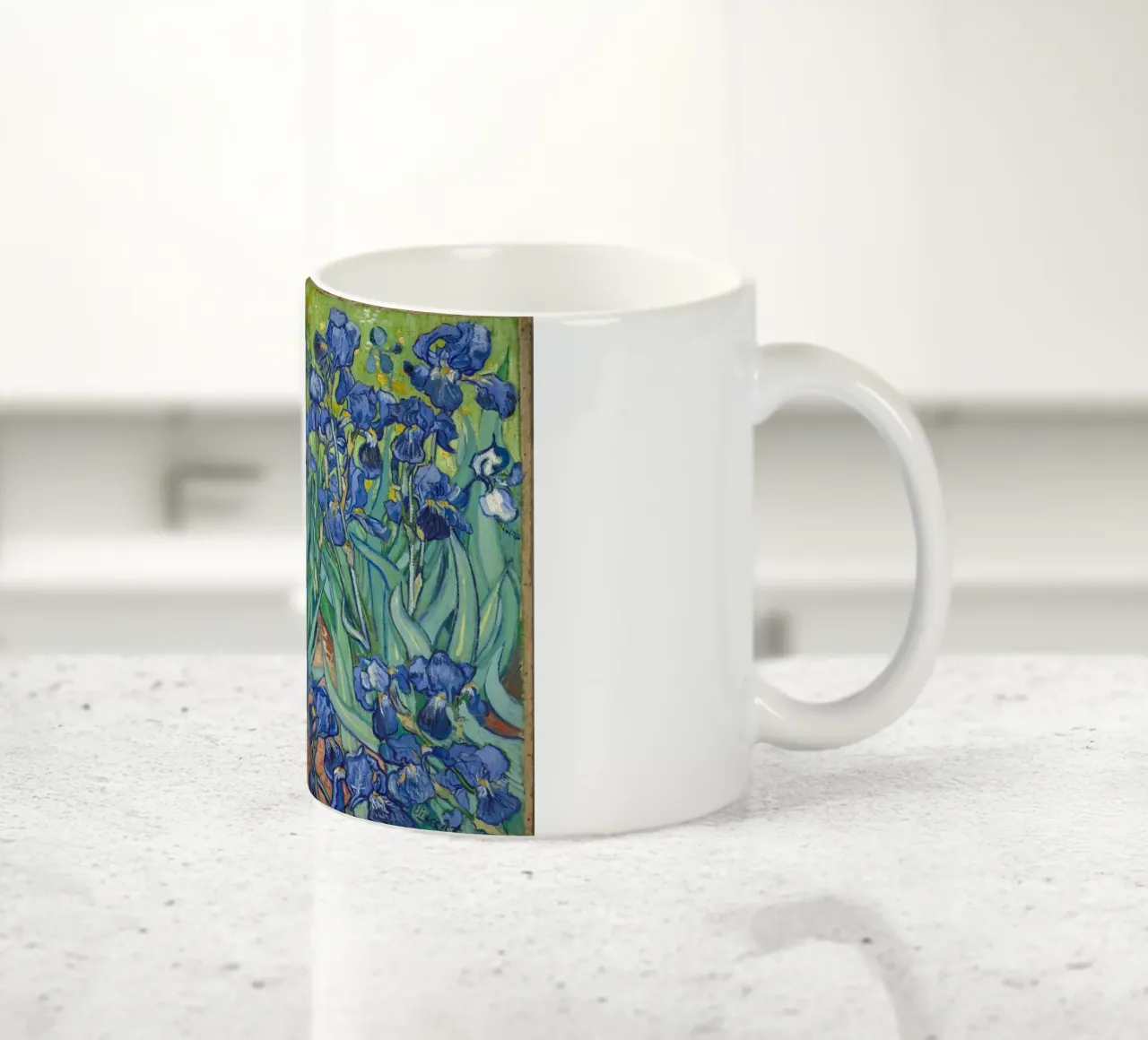 Iris - Vincent van Gogh tazza in ceramica da Sylviepaint