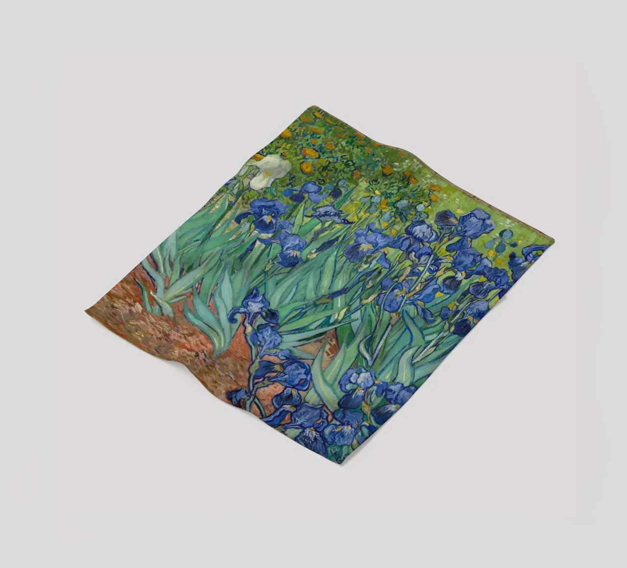 Iris - Vincent van Gogh coperta in pile da Sylviepaint