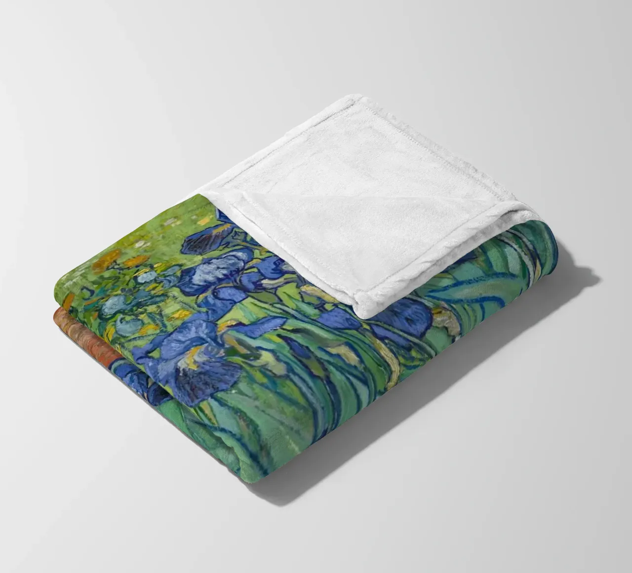 Iris - Vincent van Gogh coperta in pile da Sylviepaint