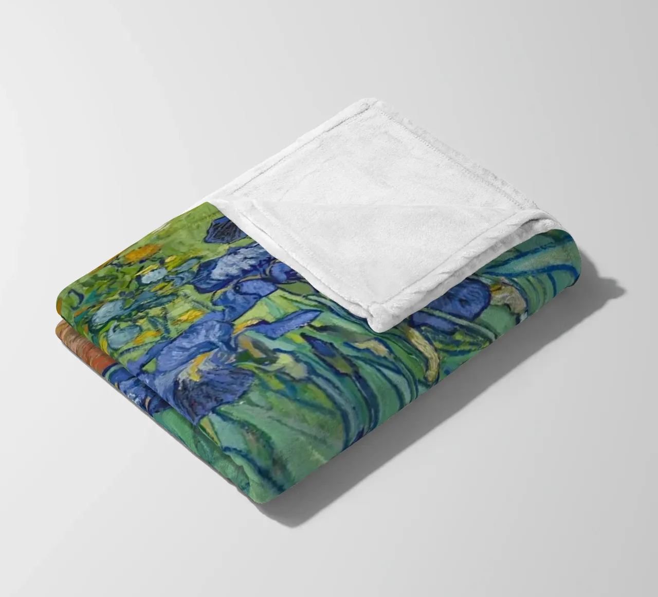 Iris - Vincent van Gogh coperta in pile da Sylviepaint